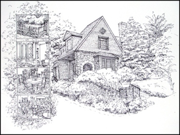 Mt. Airy House-ink - web
